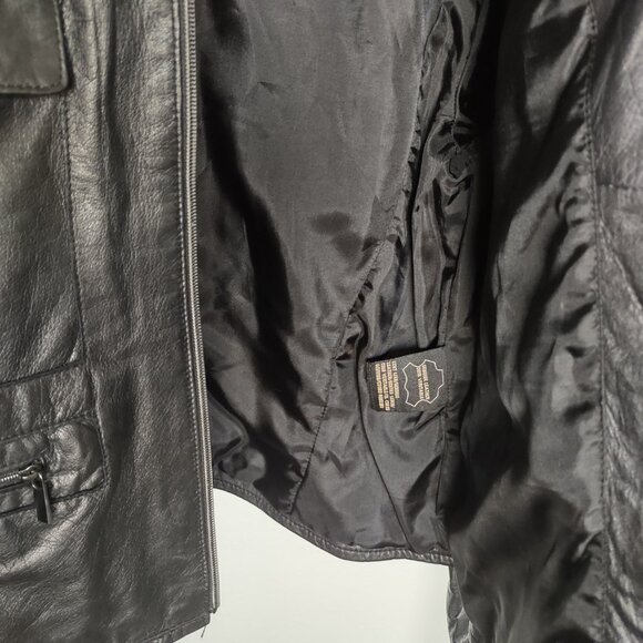 Arma vintage genuine soft leather jacket - Picture 5 of 5